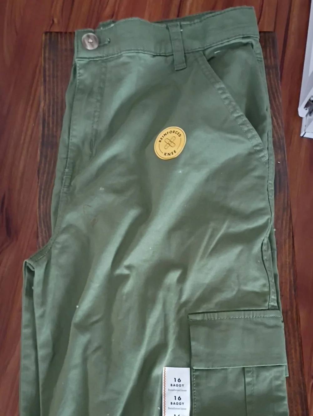Cat & Jack Olive Green Cargo Pants for Kids